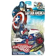 Captain America Movie Trail Trooper Vehicle, Not Mint